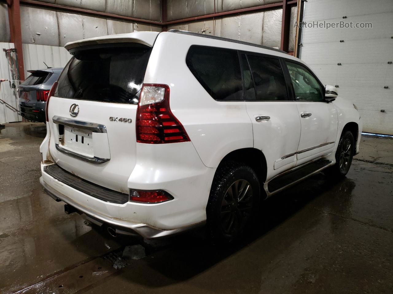 2017 Lexus Gx 460 White vin: JTJBM7FX0H5160109