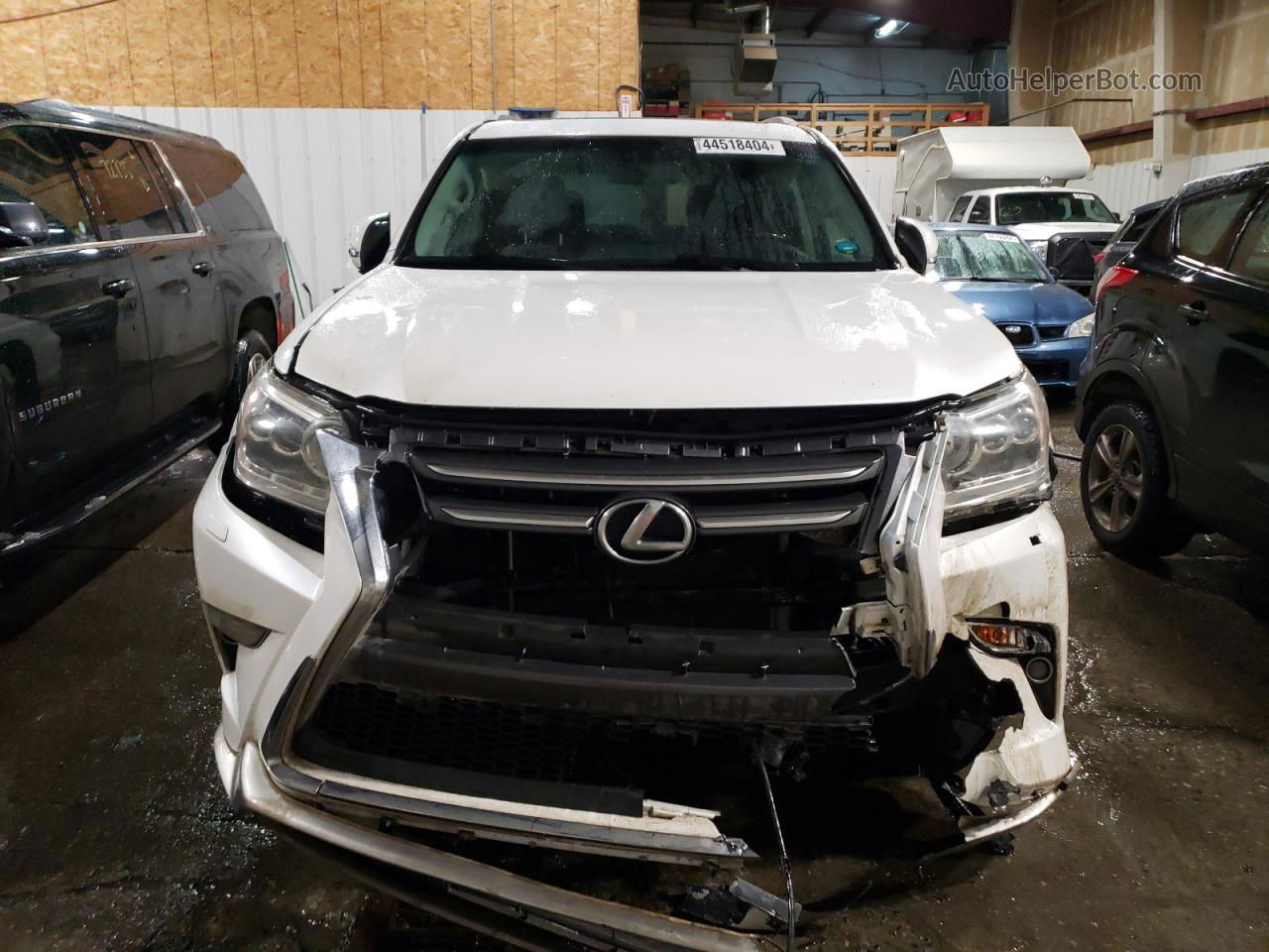 2017 Lexus Gx 460 White vin: JTJBM7FX0H5160109