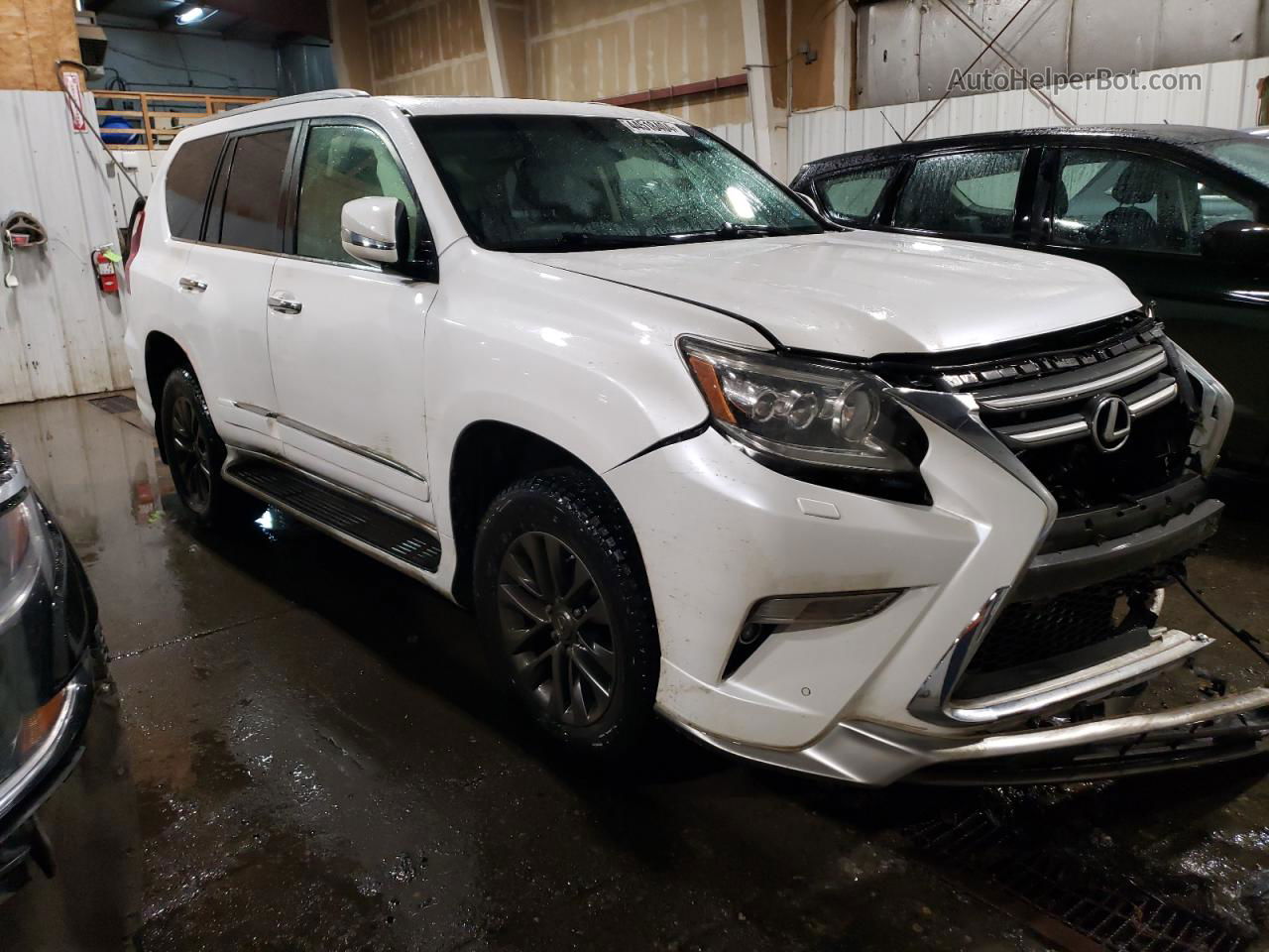 2017 Lexus Gx 460 White vin: JTJBM7FX0H5160109