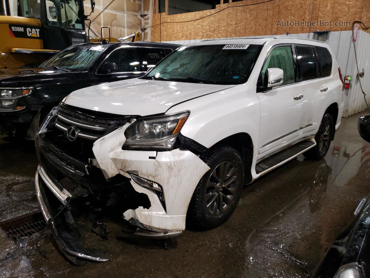 2017 Lexus Gx 460 White vin: JTJBM7FX0H5160109