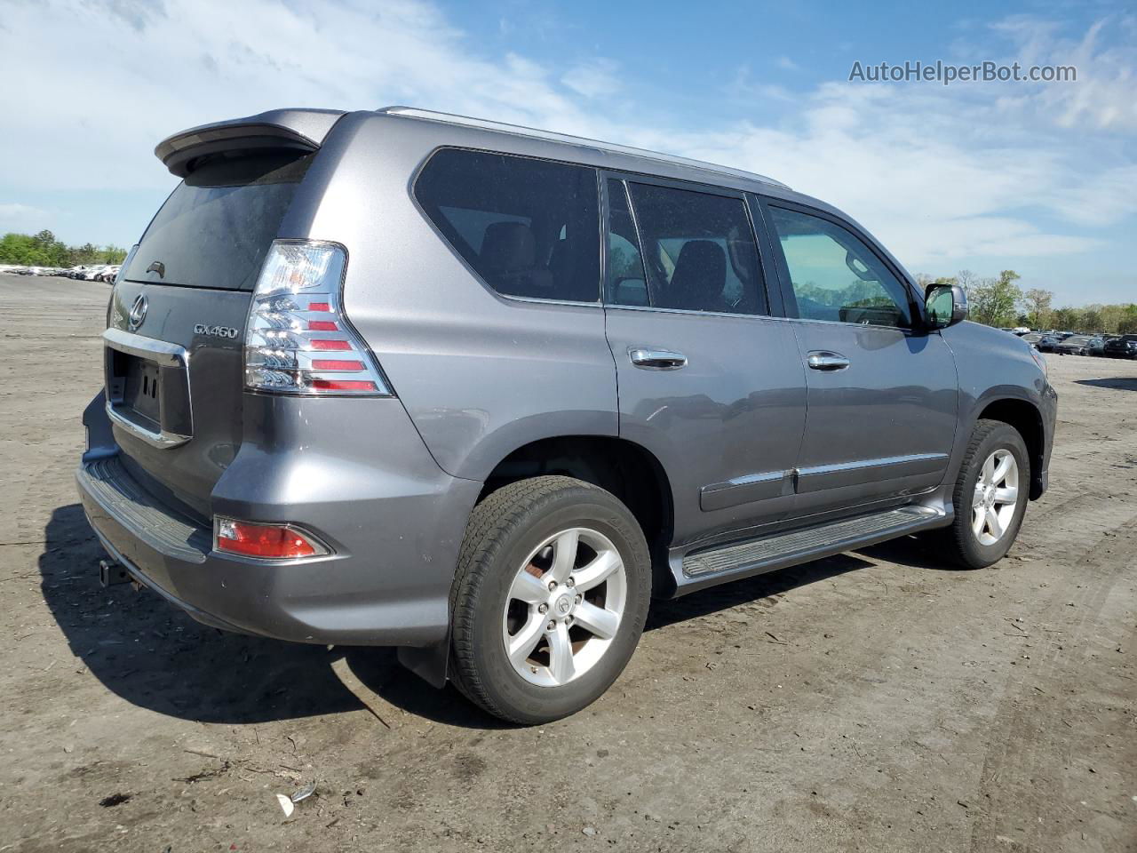 2017 Lexus Gx 460 Gray vin: JTJBM7FX0H5164905