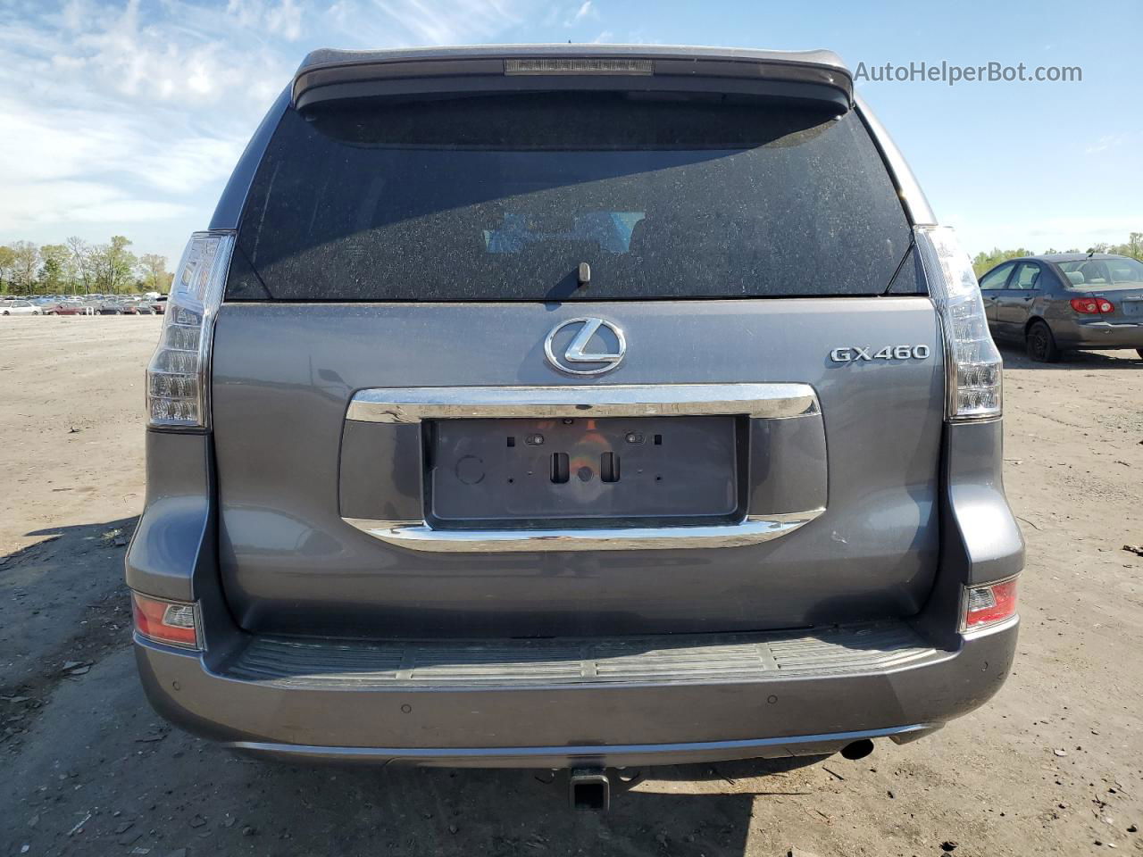 2017 Lexus Gx 460 Gray vin: JTJBM7FX0H5164905