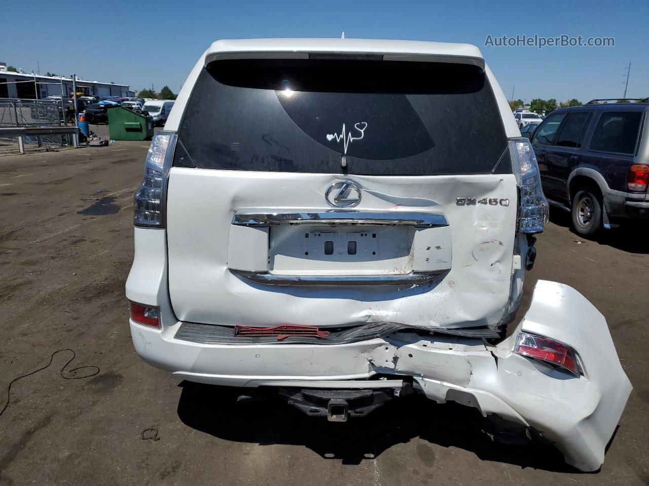 2017 Lexus Gx 460 Белый vin: JTJBM7FX0H5169215