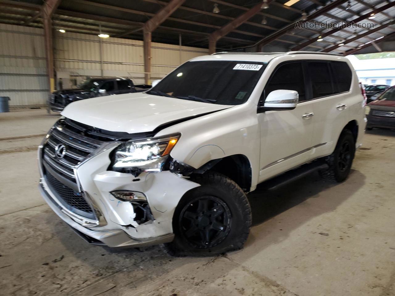 2017 Lexus Gx 460 White vin: JTJBM7FX0H5177153