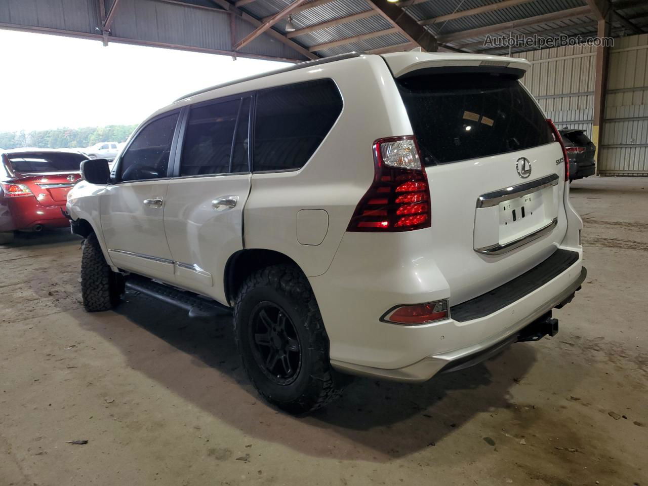 2017 Lexus Gx 460 White vin: JTJBM7FX0H5177153