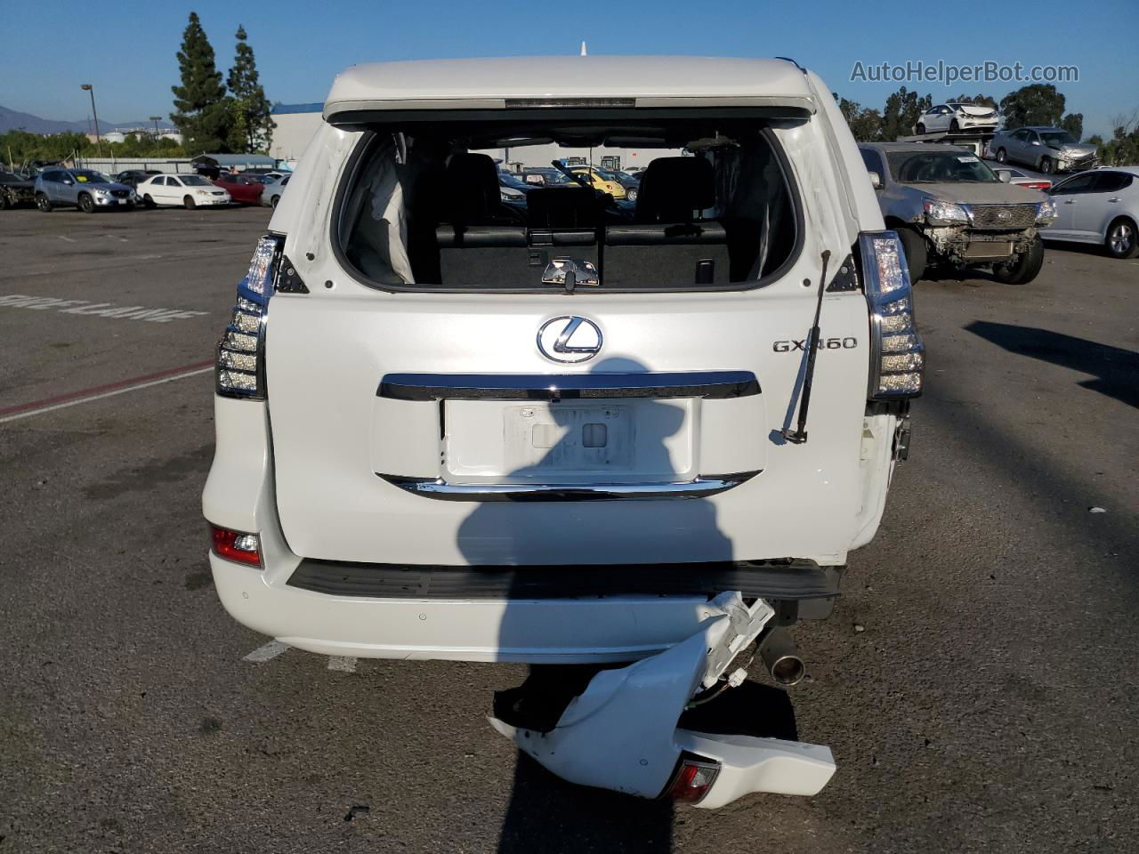 2015 Lexus Gx 460 Белый vin: JTJBM7FX1F5113829