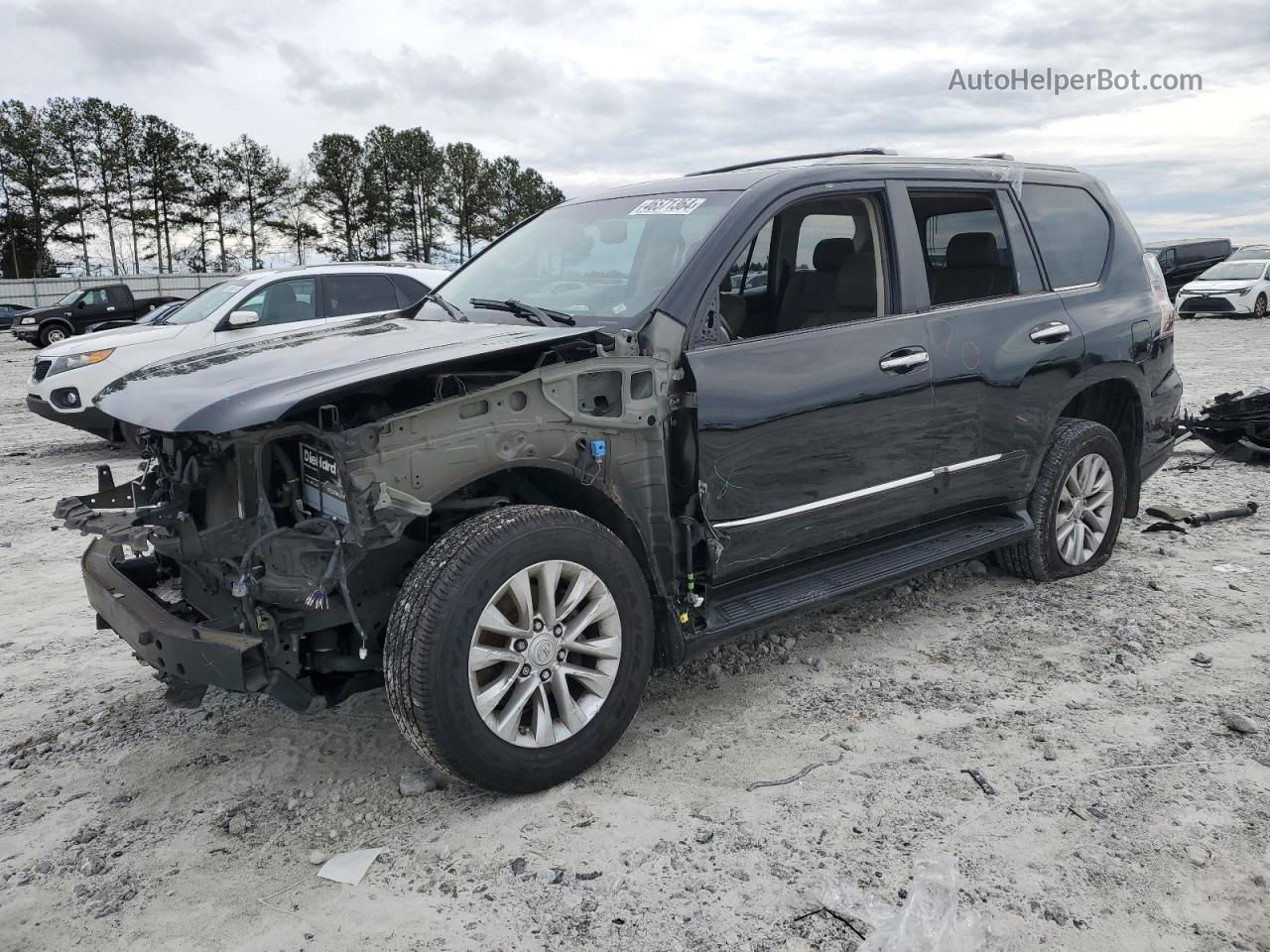 2017 Lexus Gx 460 Black vin: JTJBM7FX1H5153654