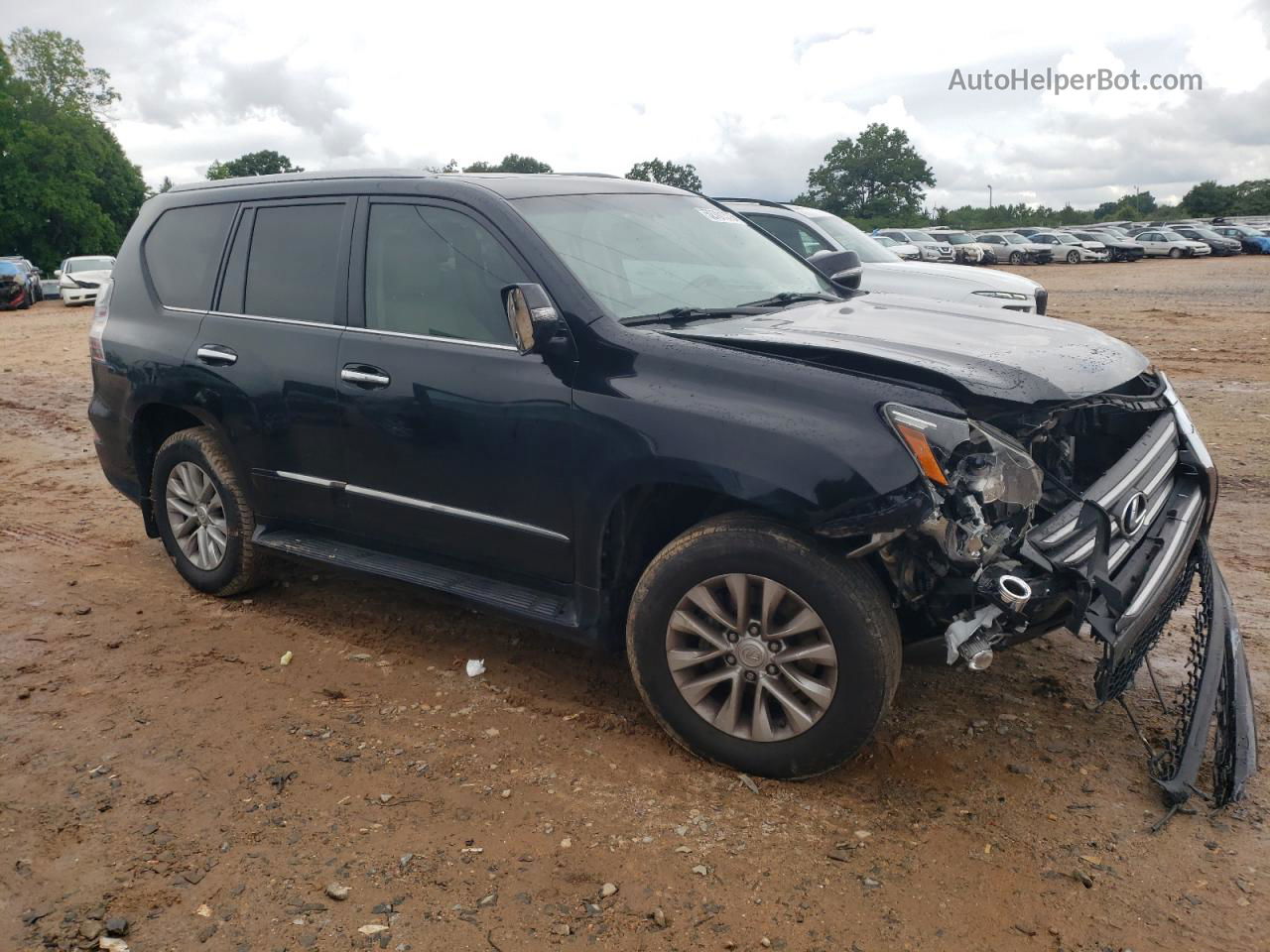 2017 Lexus Gx 460 Black vin: JTJBM7FX1H5159759