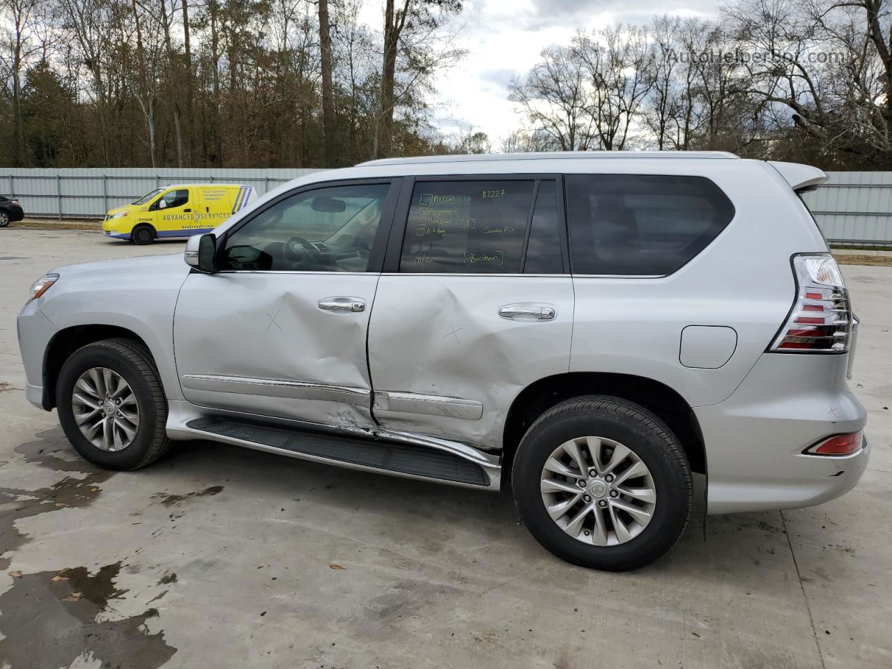 2017 Lexus Gx 460 Silver vin: JTJBM7FX1H5163519