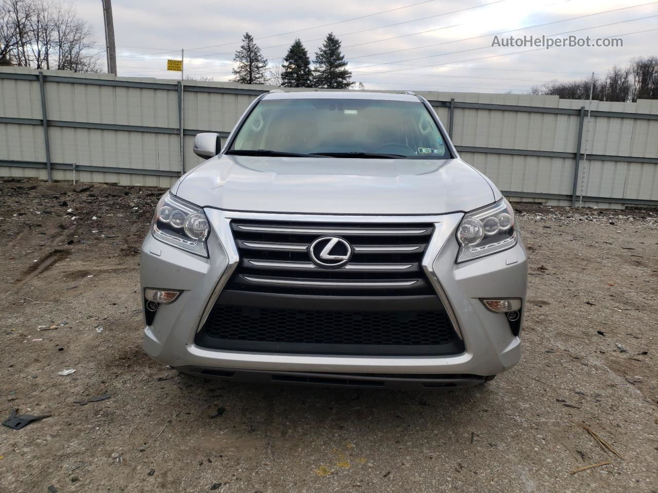 2017 Lexus Gx 460 Silver vin: JTJBM7FX1H5174648