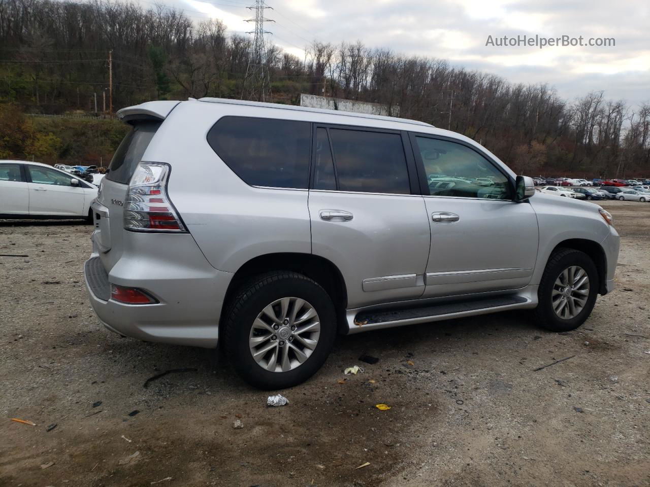 2017 Lexus Gx 460 Silver vin: JTJBM7FX1H5174648