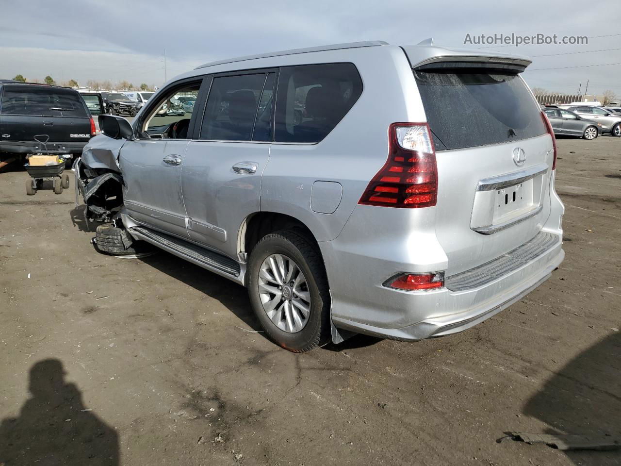 2017 Lexus Gx 460 Silver vin: JTJBM7FX1H5177257