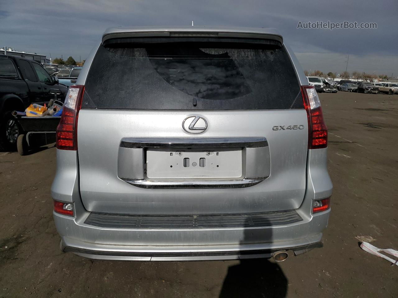 2017 Lexus Gx 460 Silver vin: JTJBM7FX1H5177257