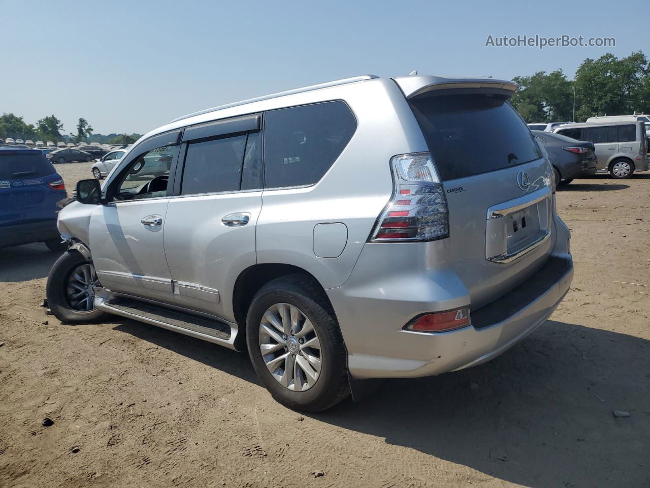 2015 Lexus Gx 460 Silver vin: JTJBM7FX2F5096524