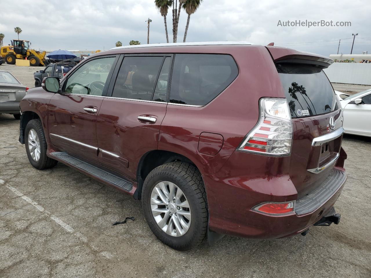 2015 Lexus Gx 460 Burgundy vin: JTJBM7FX2F5097916