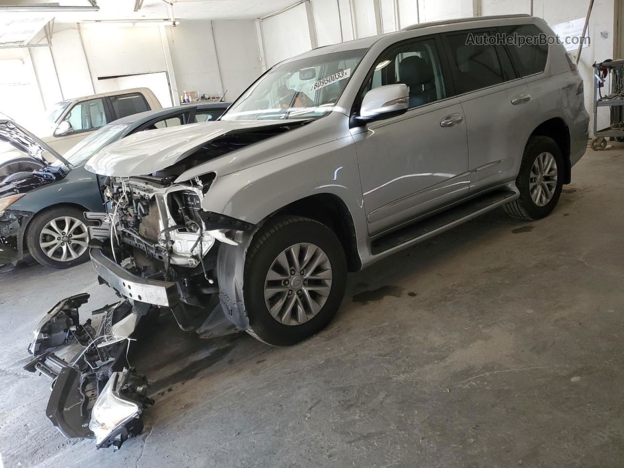 2017 Lexus Gx 460 Silver vin: JTJBM7FX2H5162220