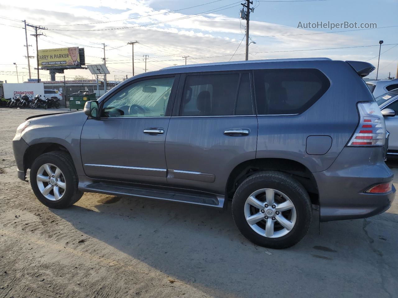 2017 Lexus Gx 460 Gray vin: JTJBM7FX2H5167434