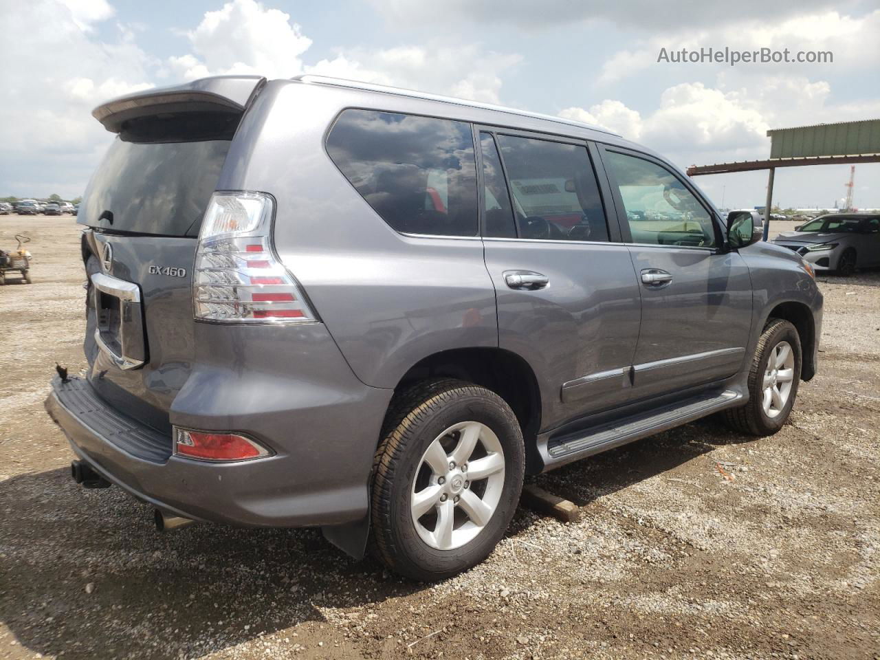 2017 Lexus Gx 460 Gray vin: JTJBM7FX2H5169460