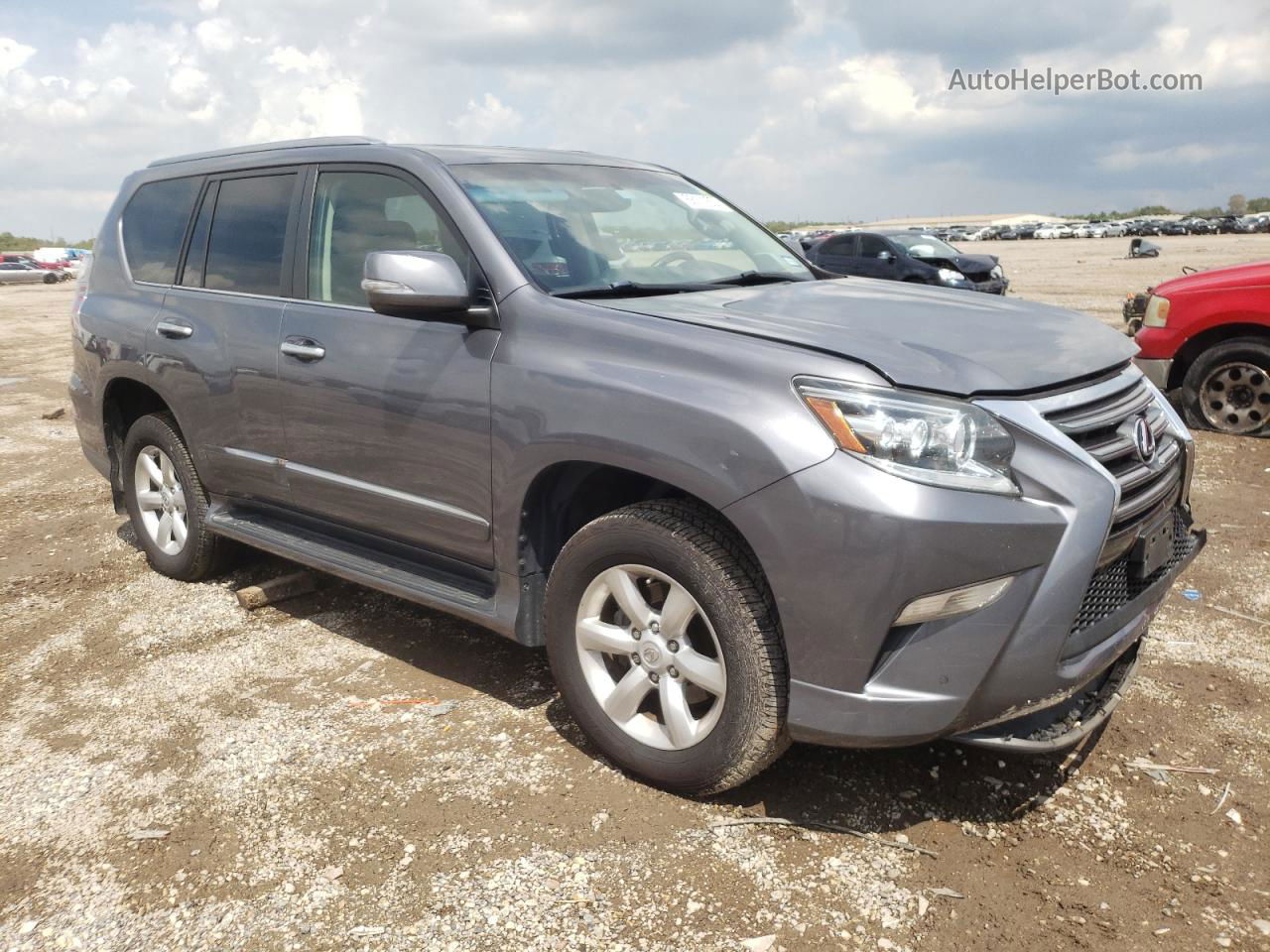 2017 Lexus Gx 460 Gray vin: JTJBM7FX2H5169460