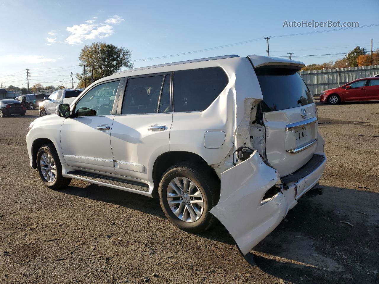 2017 Lexus Gx 460 Белый vin: JTJBM7FX2H5173508