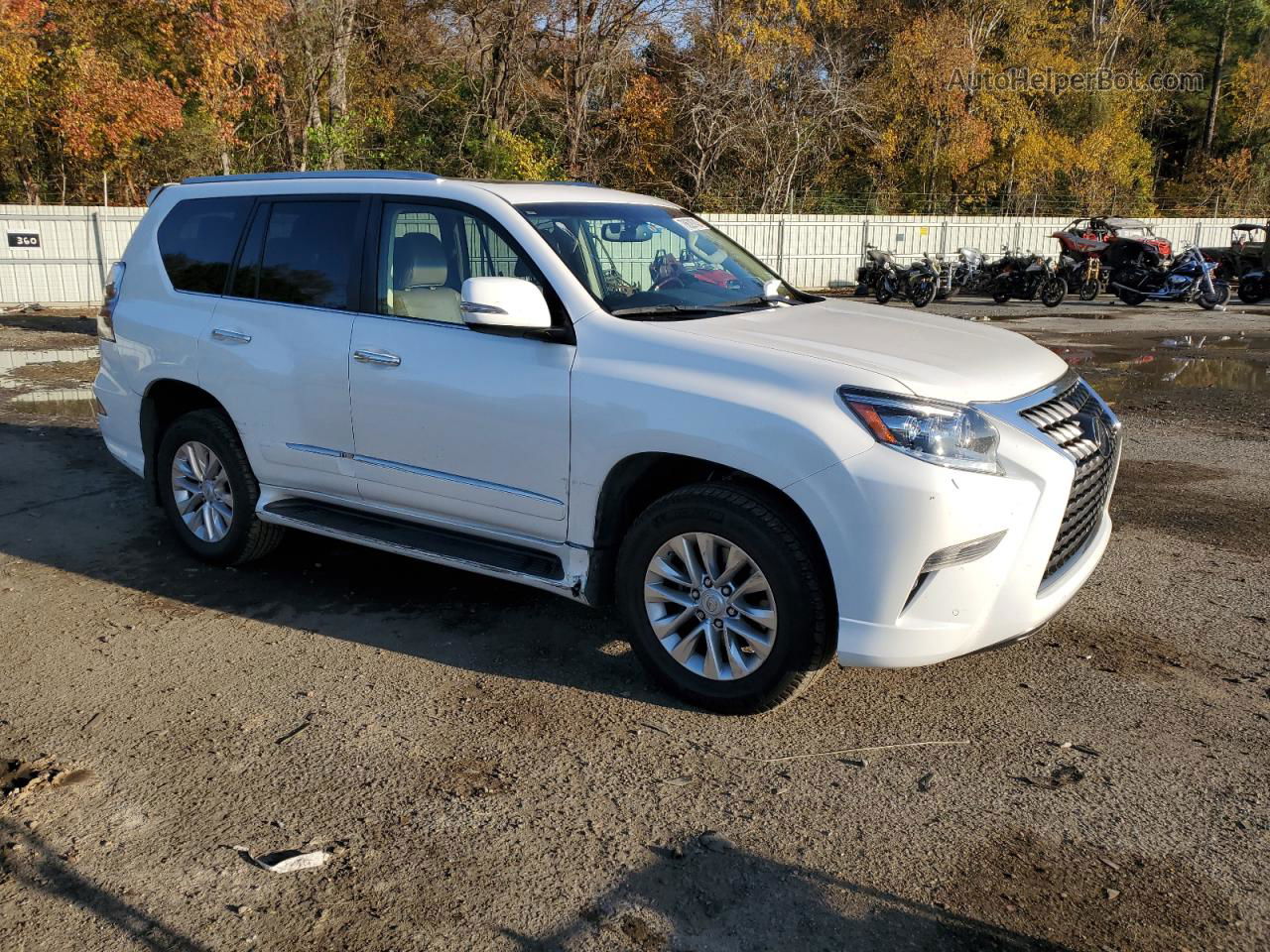 2017 Lexus Gx 460 White vin: JTJBM7FX2H5173508