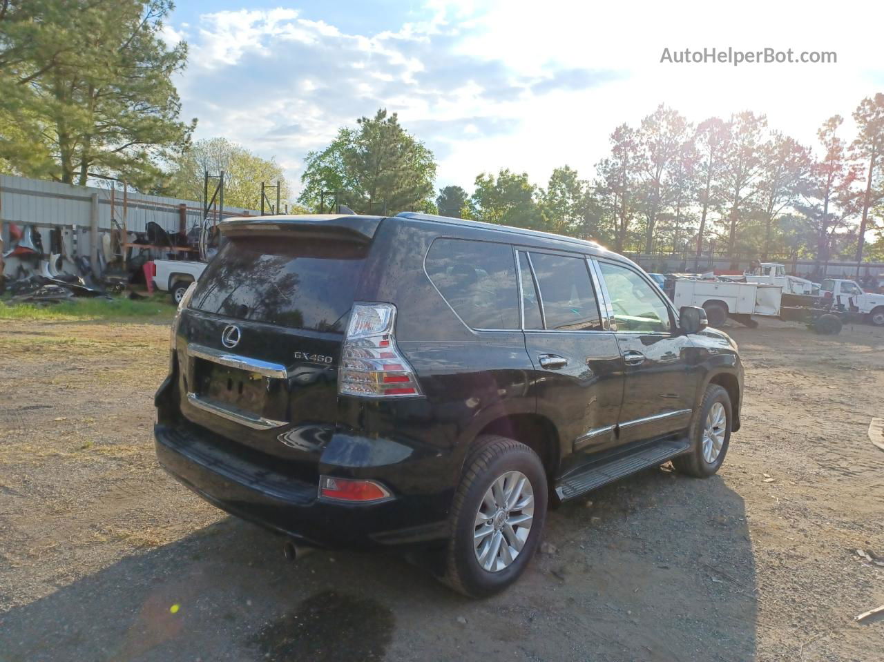 2017 Lexus Gx 460 Black vin: JTJBM7FX2H5176599