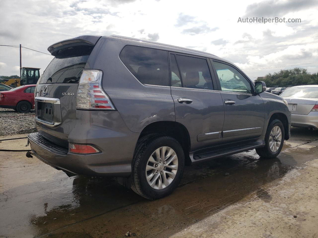 2015 Lexus Gx 460 Gray vin: JTJBM7FX3F5097990