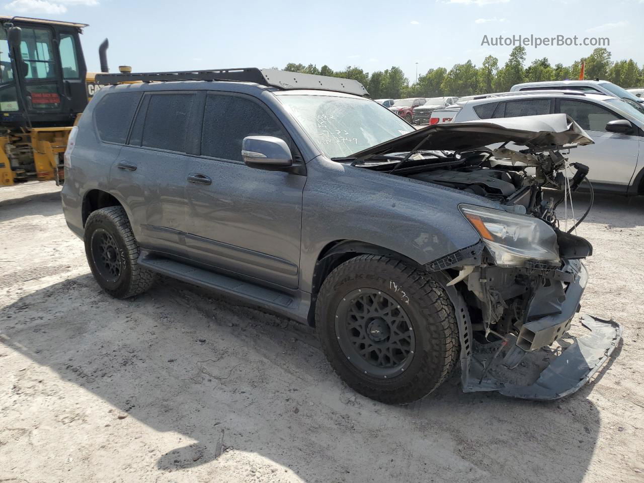 2015 Lexus Gx 460 Gray vin: JTJBM7FX3F5102749