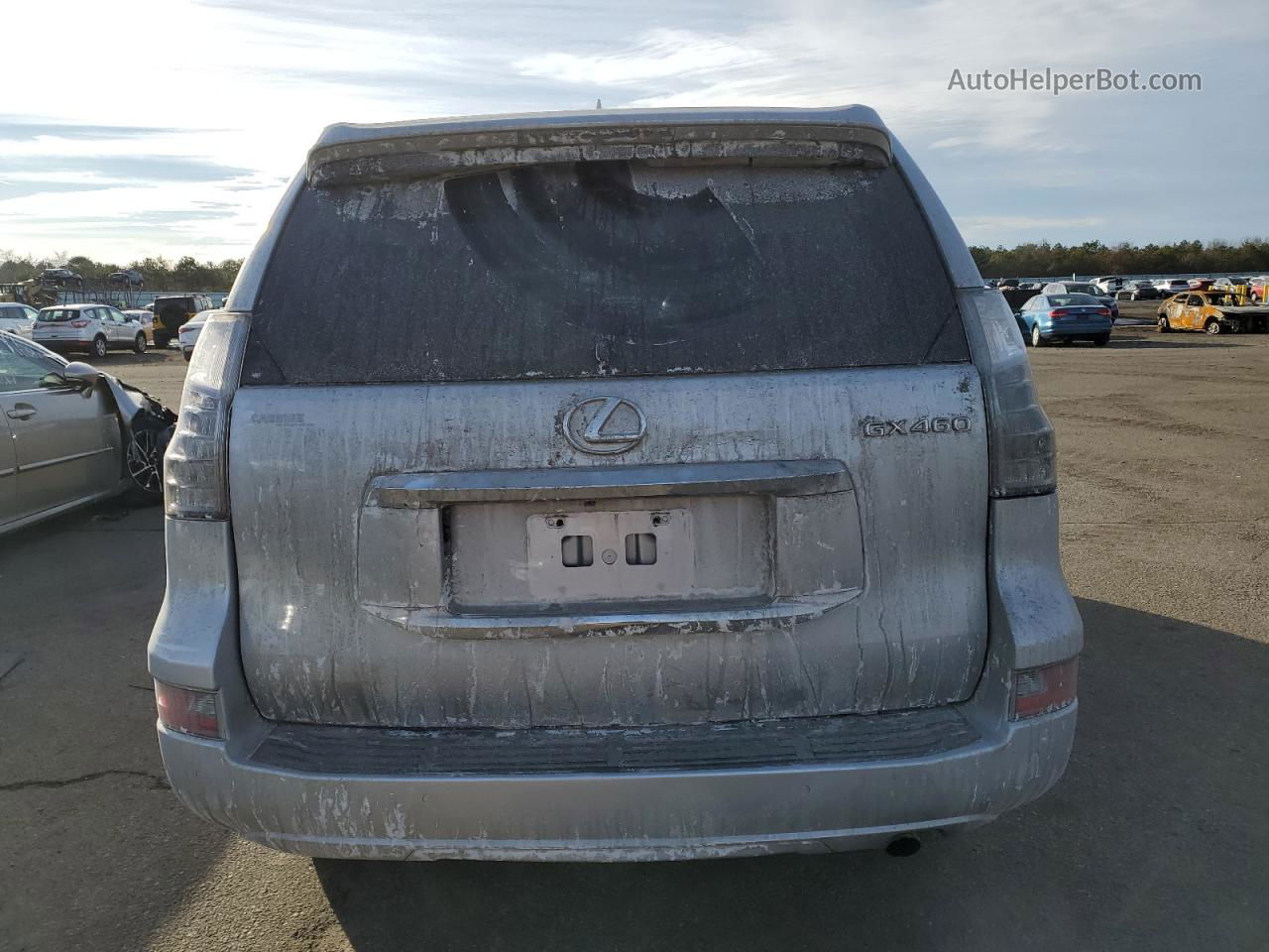 2015 Lexus Gx 460 Silver vin: JTJBM7FX3F5111905