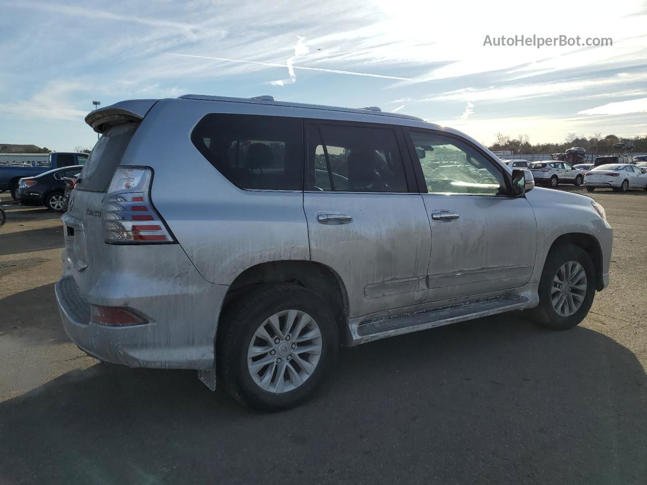 2015 Lexus Gx 460 Silver vin: JTJBM7FX3F5111905