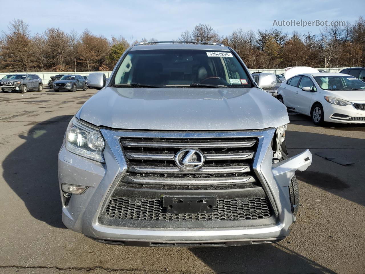 2015 Lexus Gx 460 Silver vin: JTJBM7FX3F5111905