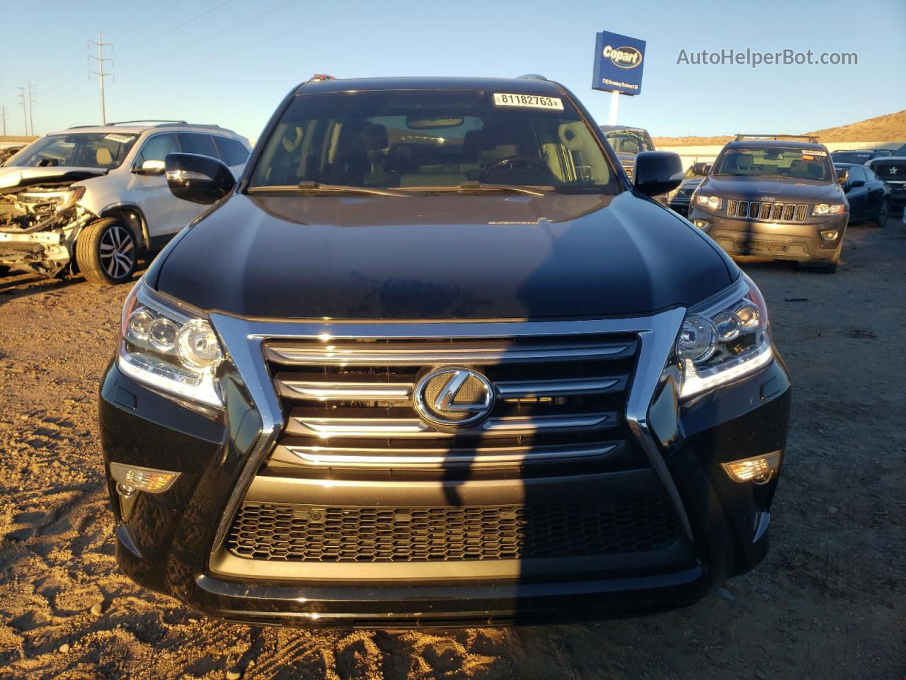 2017 Lexus Gx 460 Black vin: JTJBM7FX3H5154076