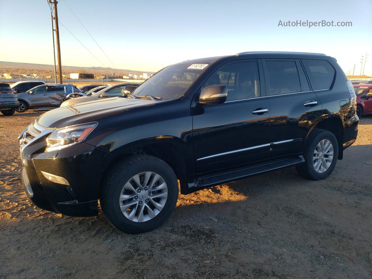 2017 Lexus Gx 460 Black vin: JTJBM7FX3H5154076