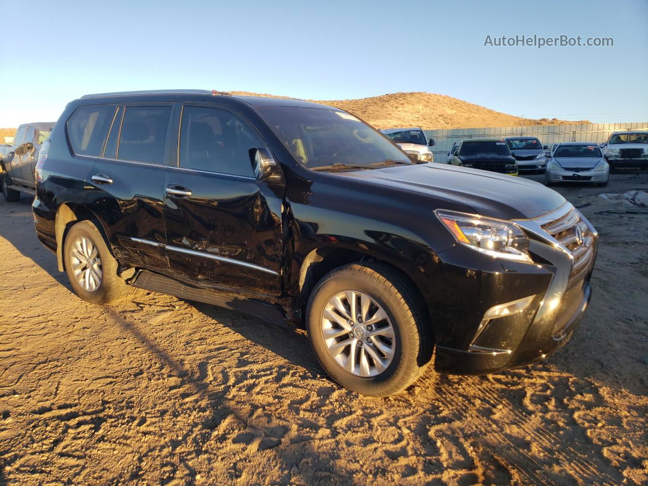 2017 Lexus Gx 460 Black vin: JTJBM7FX3H5154076