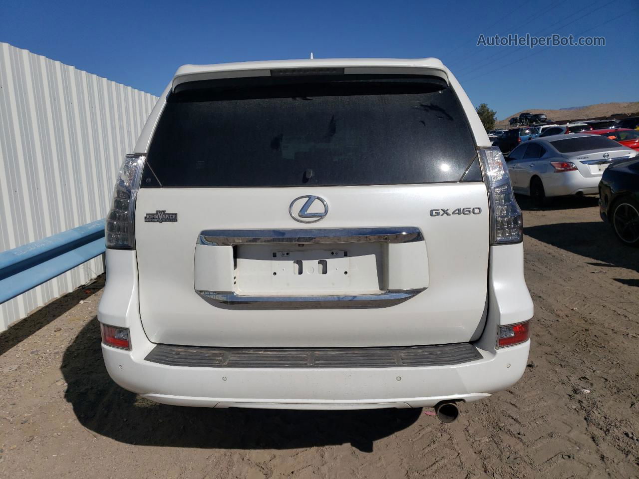 2017 Lexus Gx 460 Белый vin: JTJBM7FX3H5155471