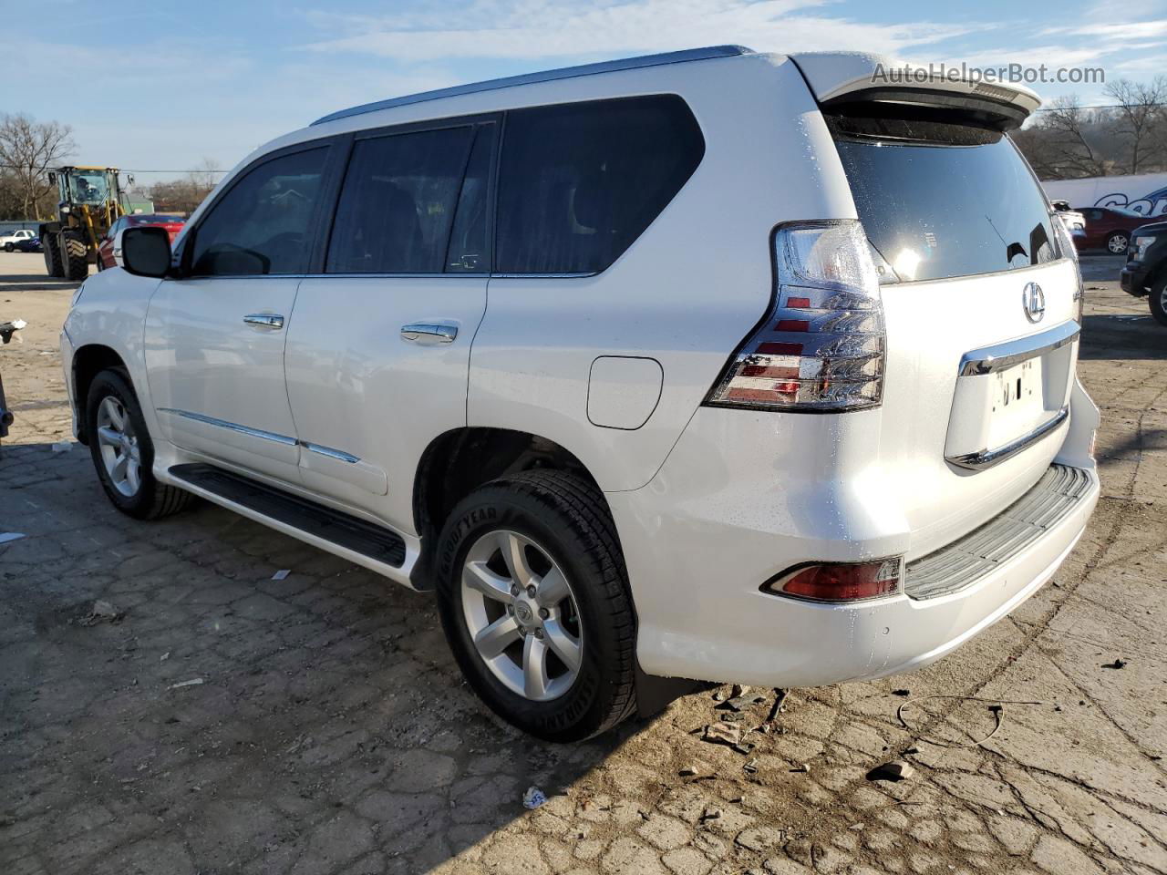 2017 Lexus Gx 460 White vin: JTJBM7FX3H5156118