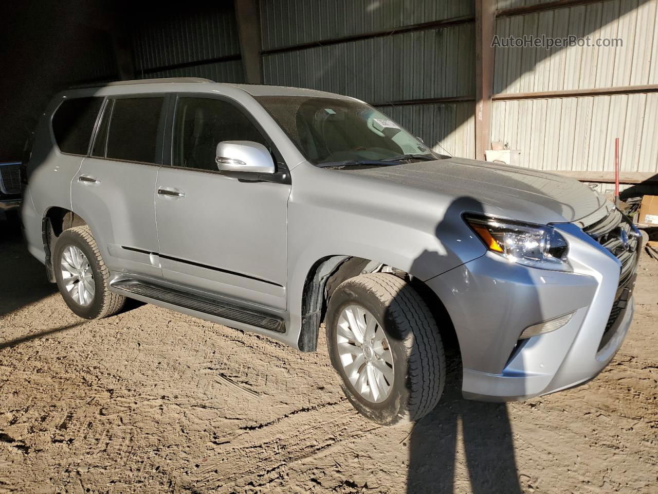 2017 Lexus Gx 460 Silver vin: JTJBM7FX3H5163778