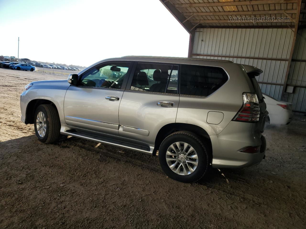 2017 Lexus Gx 460 Silver vin: JTJBM7FX3H5163778