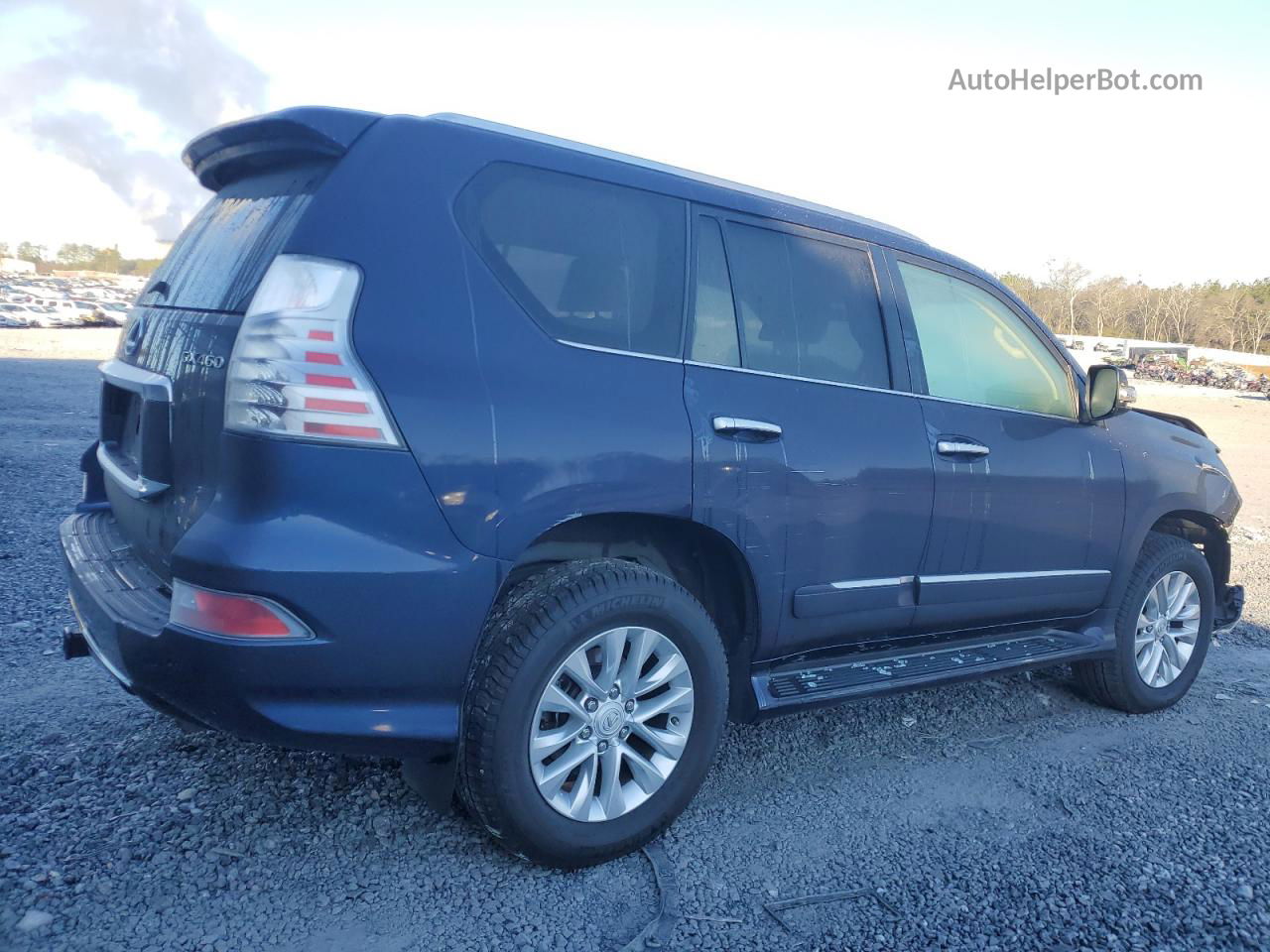 2017 Lexus Gx 460 Синий vin: JTJBM7FX3H5164512