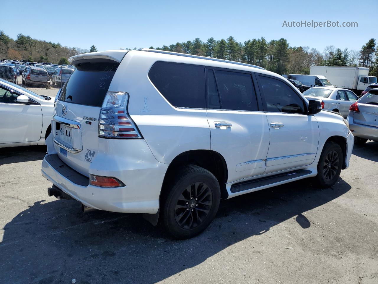 2017 Lexus Gx 460 Белый vin: JTJBM7FX3H5169564