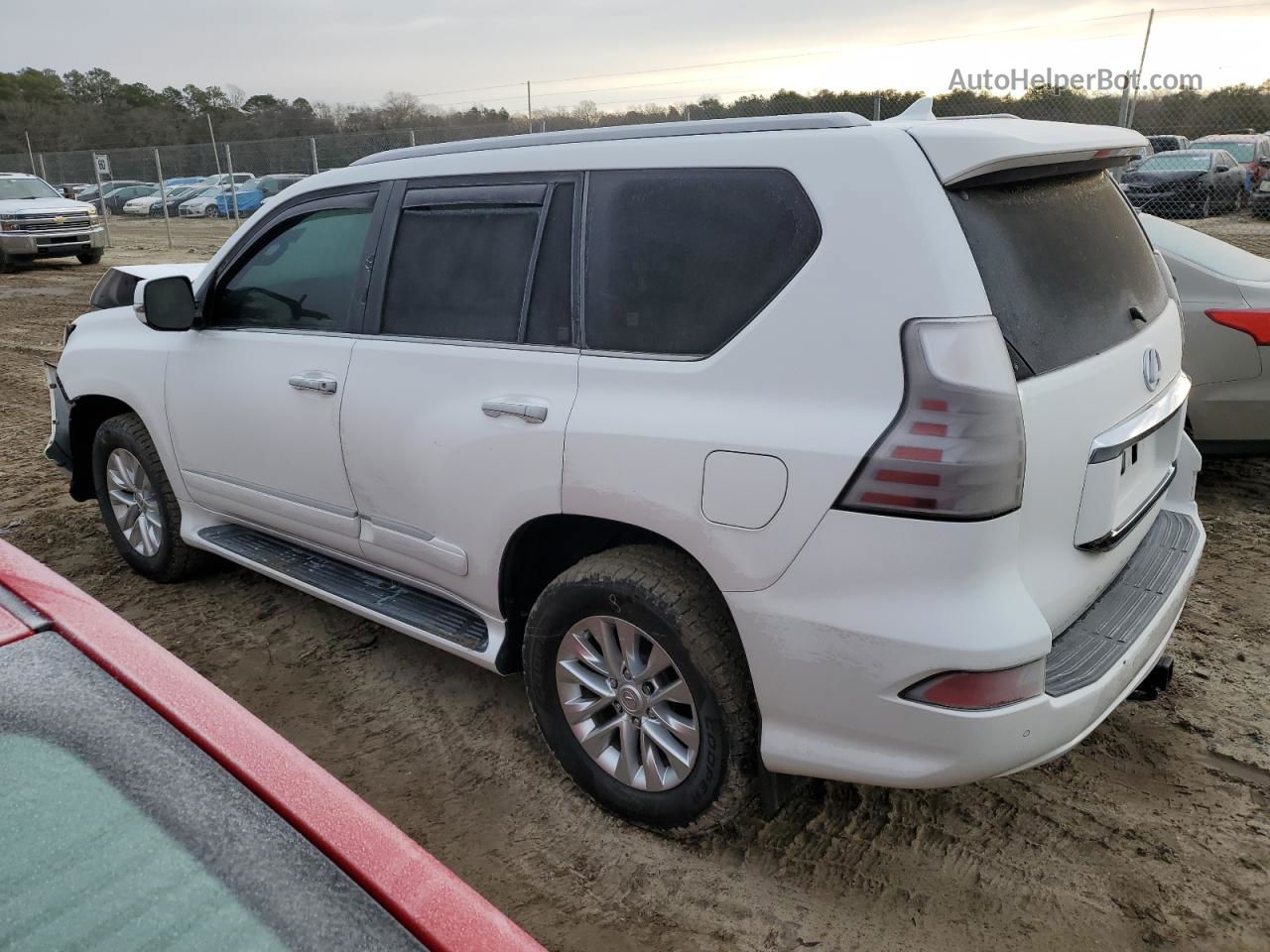 2015 Lexus Gx 460 White vin: JTJBM7FX4F5108723