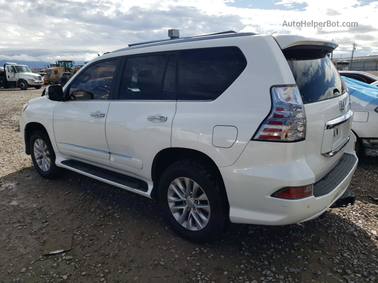 2015 Lexus Gx 460 White vin: JTJBM7FX4F5117244