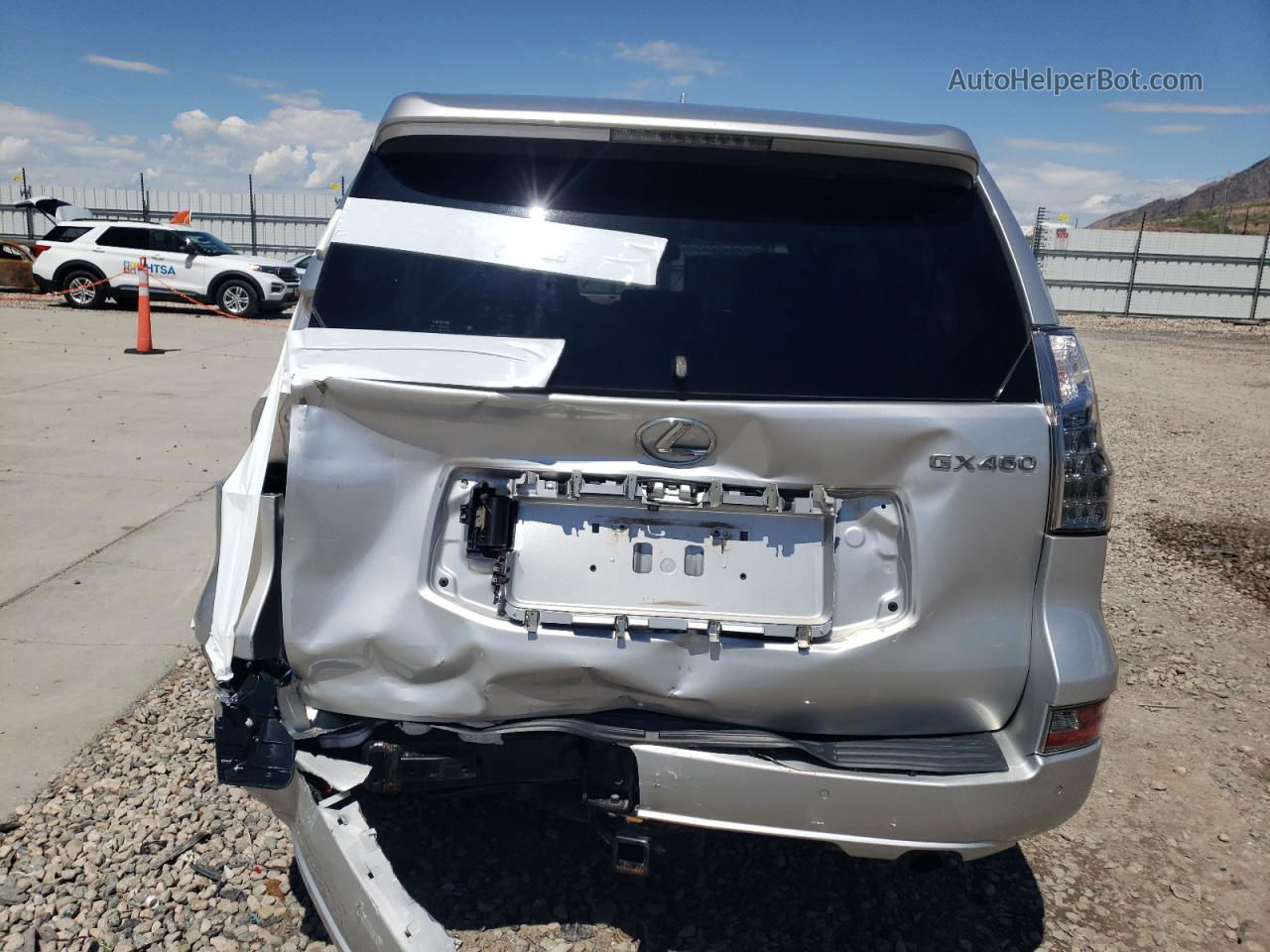 2017 Lexus Gx 460 Silver vin: JTJBM7FX4H5178077