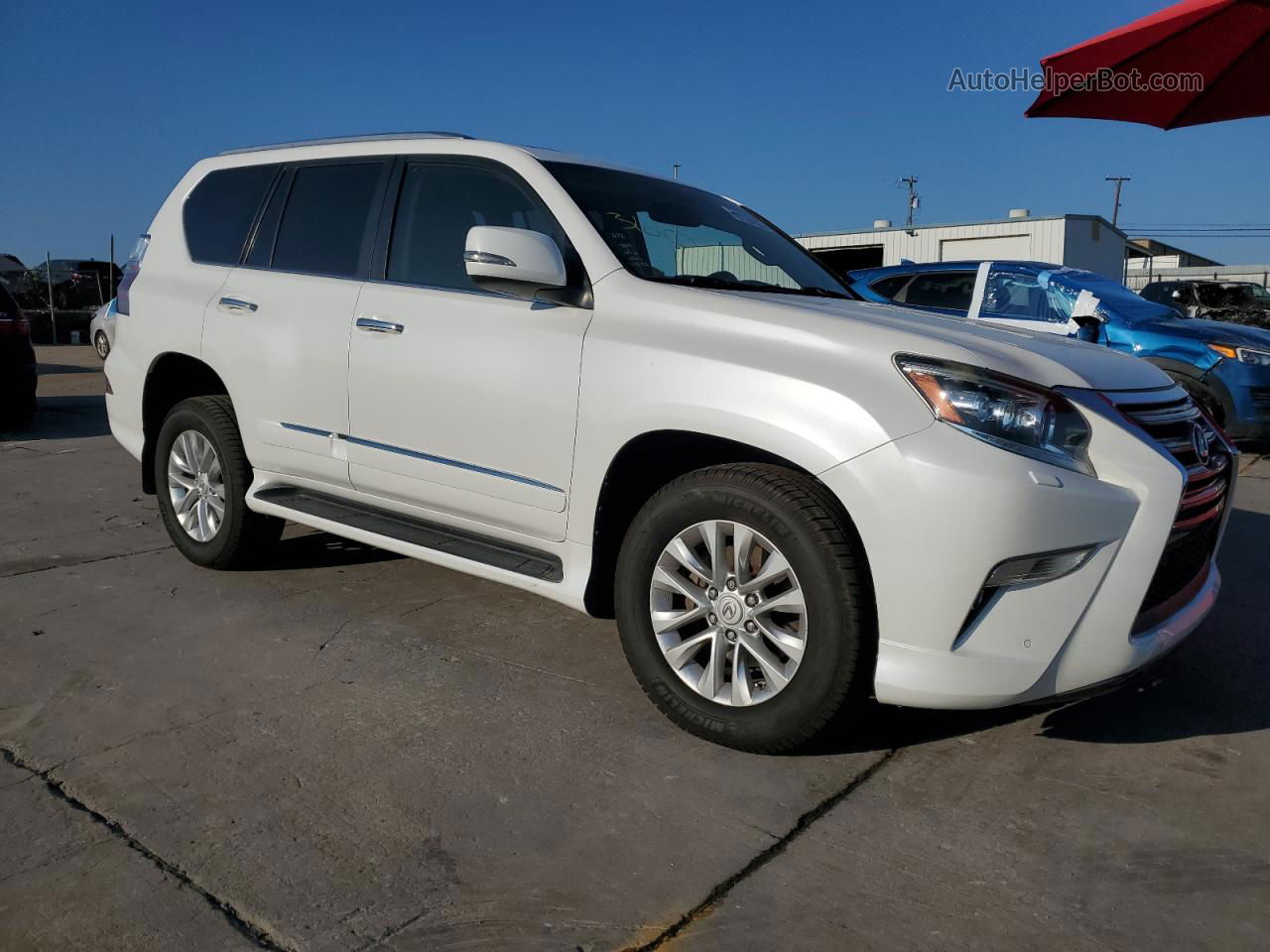 2015 Lexus Gx 460 Белый vin: JTJBM7FX5F5114594