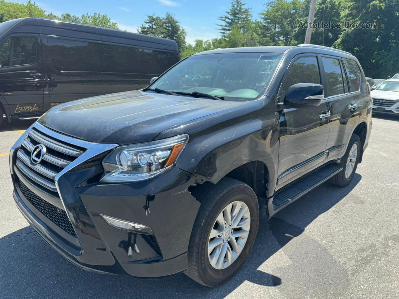 2017 Lexus Gx 460 Black vin: JTJBM7FX5H5150451