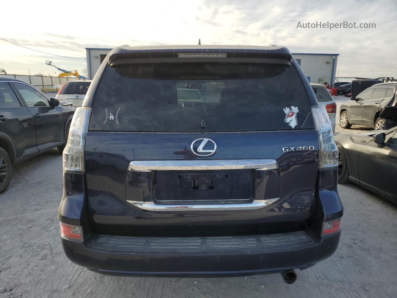 2017 Lexus Gx 460 Синий vin: JTJBM7FX5H5151177