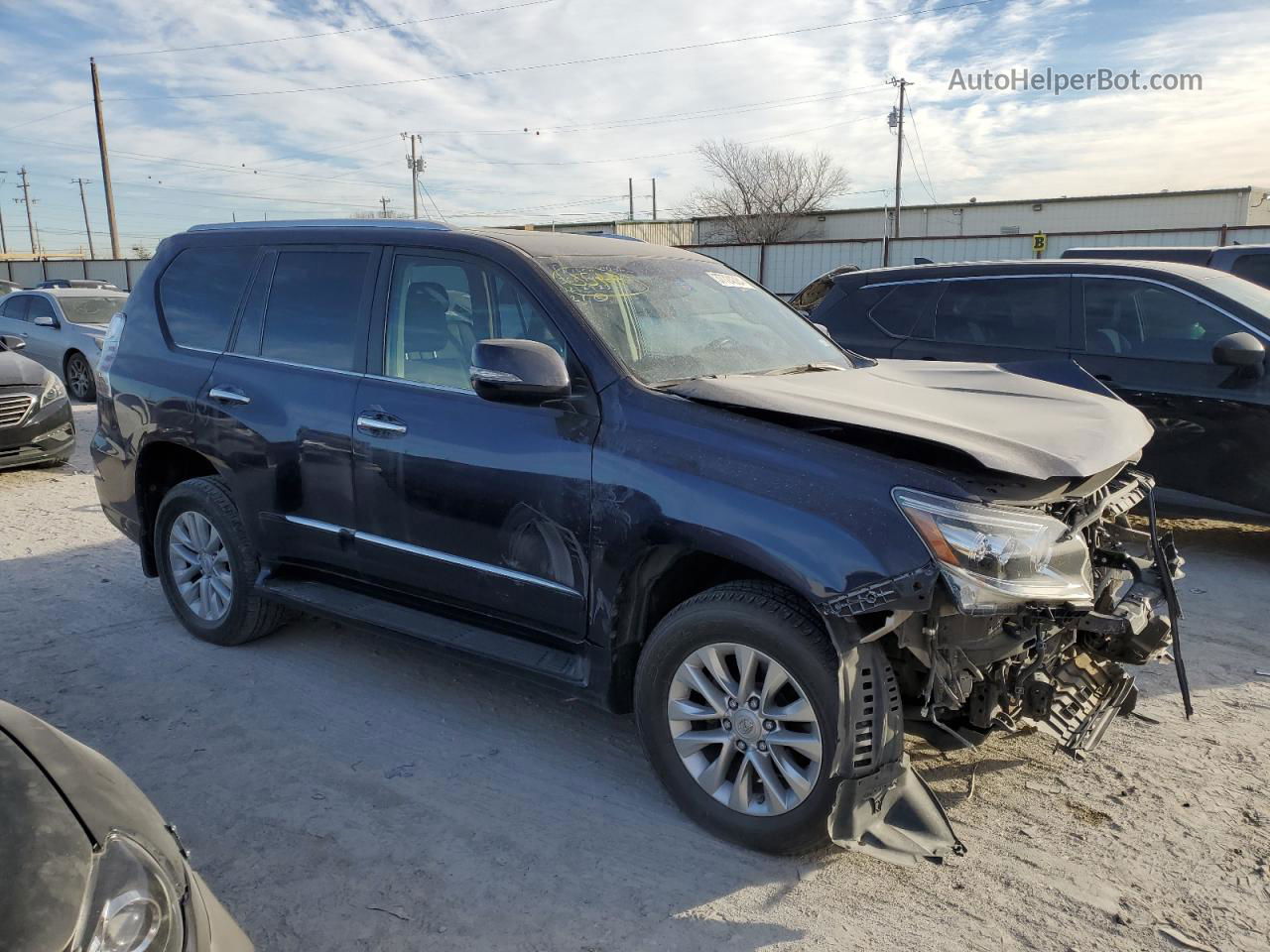 2017 Lexus Gx 460 Синий vin: JTJBM7FX5H5151177