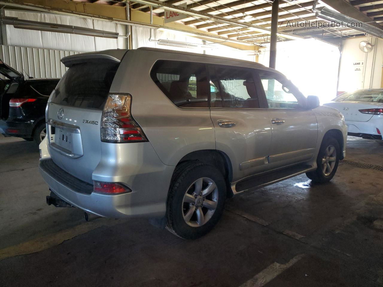 2017 Lexus Gx 460 Silver vin: JTJBM7FX5H5164138