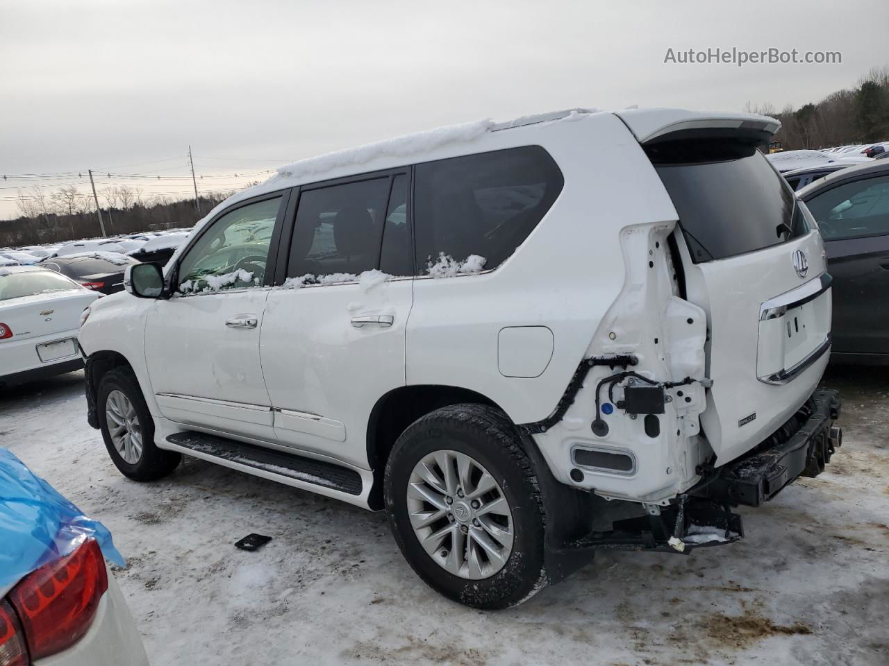 2017 Lexus Gx 460 White vin: JTJBM7FX5H5168013