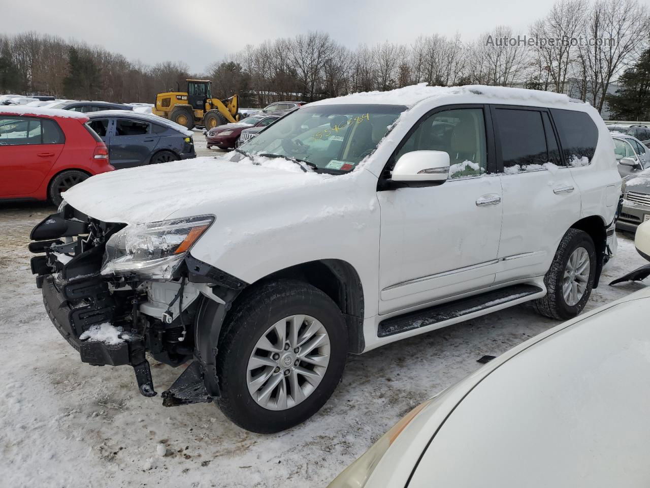 2017 Lexus Gx 460 White vin: JTJBM7FX5H5168013